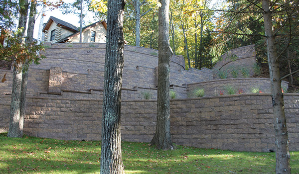Fendt Builders Michigan Segmental Retaining Walls